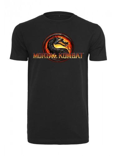 Мъжка тениска в черно Merchcode Mortal Kombat 
