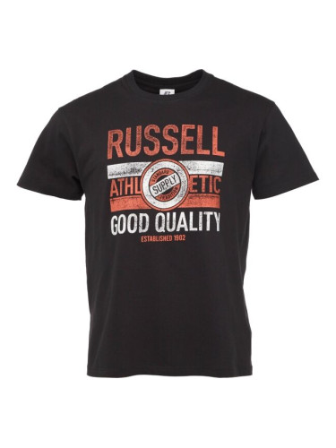 Russell Athletic GOOT Мъжка тениска, черно, размер