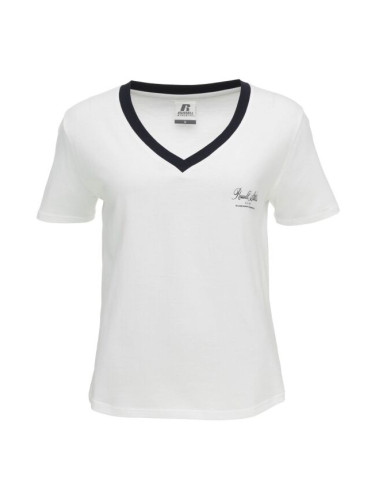 Russell Athletic GLORIA Дамска тениска, бяло, размер