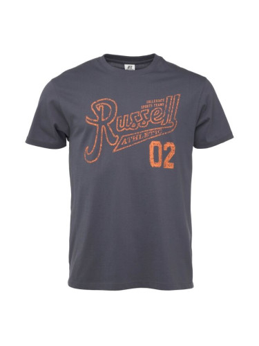 Russell Athletic T-SHIRT M Мъжка тениска, тъмносиво, размер