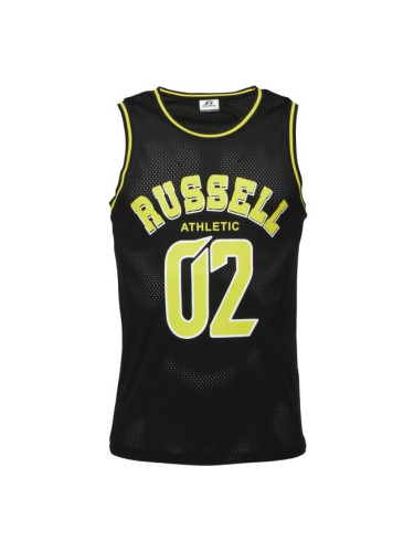 Russell Athletic TOP BASKET Мъжки потник, черно, размер