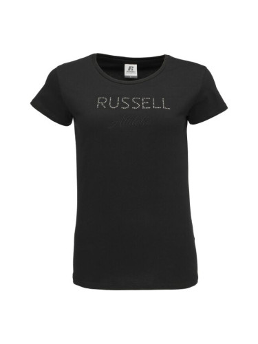 Russell Athletic ALBERTA Дамска тениска, черно, размер
