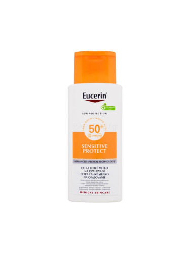 Eucerin Sun Sensitive Protect Sun Lotion SPF50+ Слънцезащитна козметика за тяло 150 ml