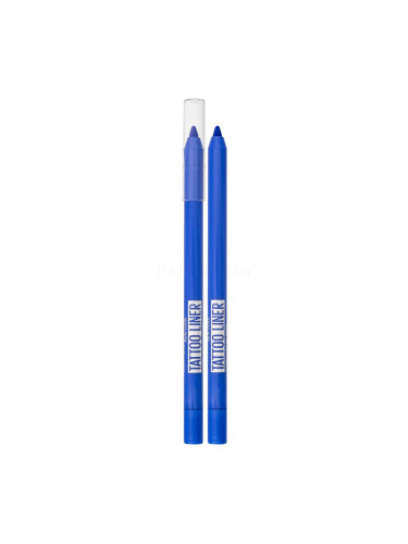 Maybelline Tattoo Liner Gel Pencil Молив за очи за жени 1,3 g Нюанс 819 Galactic Cobalt