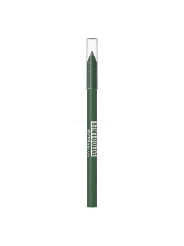 Maybelline Tattoo Liner Gel Pencil Молив за очи за жени 1,3 гр Нюанс 817 Hunter Green