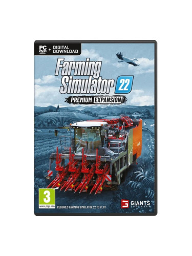 Игра Farming Simulator 22 - Premium Expansion - Code in a Box, за PC