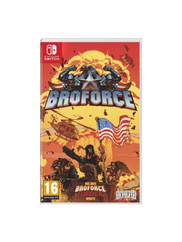 Игра за конзола Broforce, за Nintendo Switch
