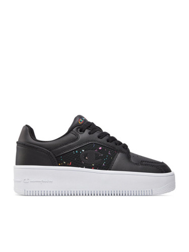 Champion Сникърси Rebound Platform Abstract Low Cut Shoe S11654-CHA-KK001 Черен