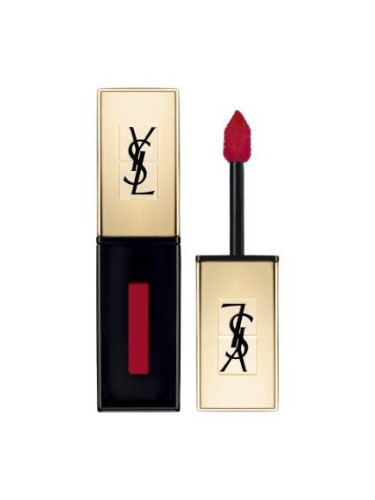 Yves Saint Laurent Rouge Pur Couture Vernis a Levres Rouge Glossy Satin Laque 9 Течно червило без опаковка
