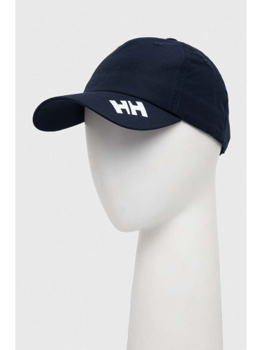 Шапка с козирка Helly Hansen в тъмносиньо с принт 67155 67517