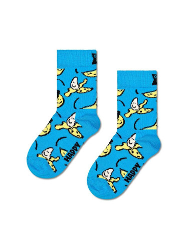 Детски чорапи Happy Socks Kids Banana Sock в синьо