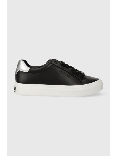 Маратонки Calvin Klein VULC LACE UP - NANO FOX в черно HW0HW02004