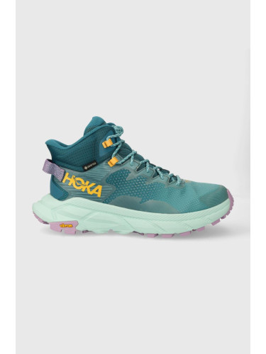 Обувки Hoka One Trail Code GTX в тюркоазено