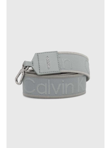 Каишка за чанта Calvin Klein в сиво K60K611690