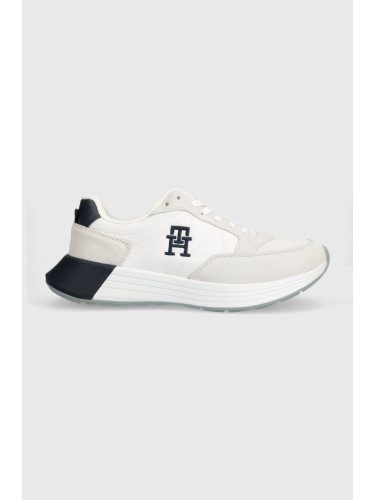 Маратонки Tommy Hilfiger CLASSIC ELEVATED RUNNER LOCKER в бяло FM0FM04939