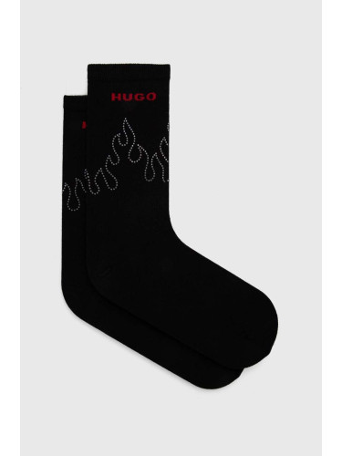 Чорапи HUGO в черно 50510701