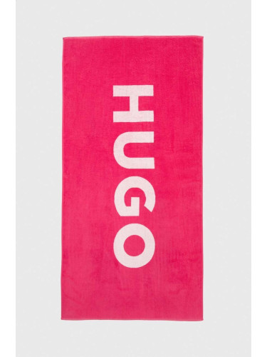 Памучна кърпа HUGO в червено 50492415