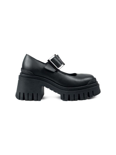 Обувки с дебел ток Altercore Galia в черно с дебел ток Galia.Vegan