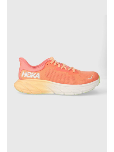 Обувки за бягане Hoka Arahi 7 в оранжево