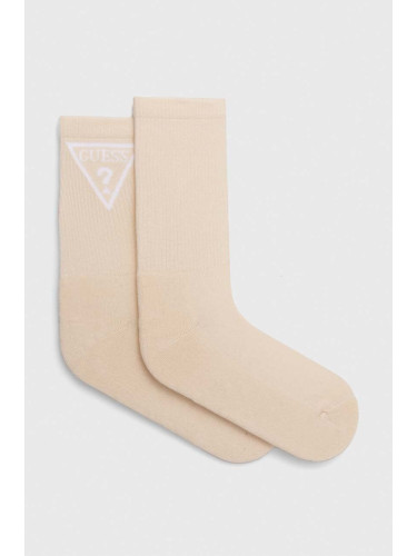 Чорапи Guess ELLEN в бяло V2GZ00 ZZ00I