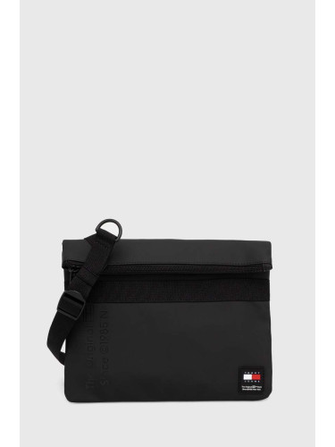 Чанта през рамо Tommy Jeans в черно AM0AM12076