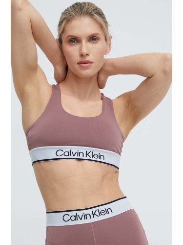 Спортен сутиен Calvin Klein Performance в розово