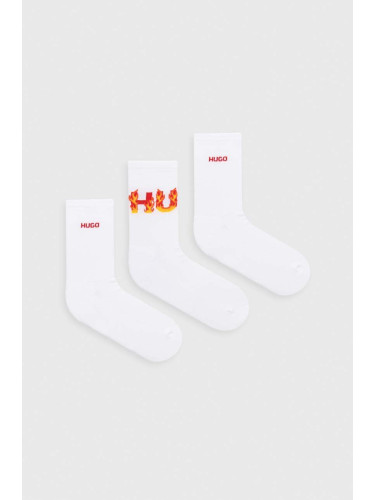 Чорапи HUGO (3 броя) в бяло 50516648