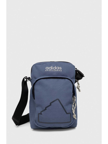 Чанта през рамо adidas 0 в синьо IS3785