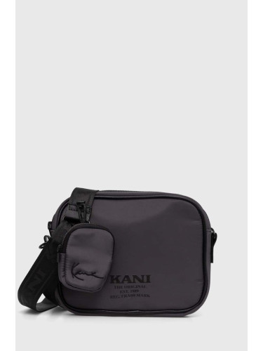 Чанта през рамо Karl Kani в сиво