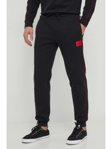 Спортен панталон HUGO в черно с изчистен дизайн 50510579