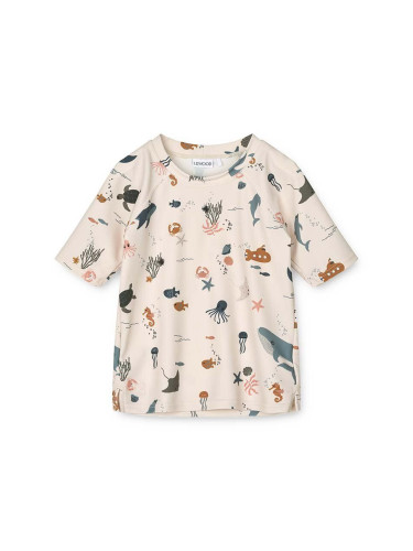 Детска тениска за плуване Liewood Noah Printed Shortsleeve Swim Tee