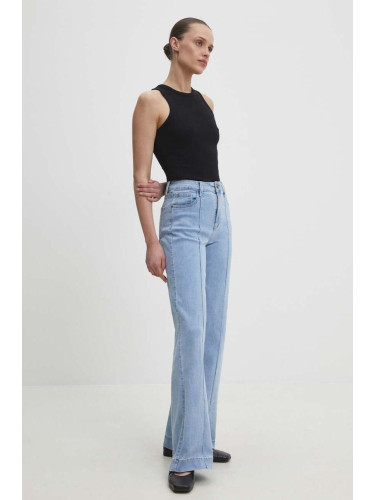 Дънки Answear.LAB с висока талия