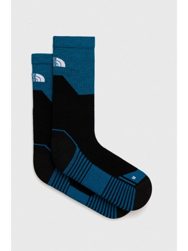Чорапи с вълна The North Face в синьо