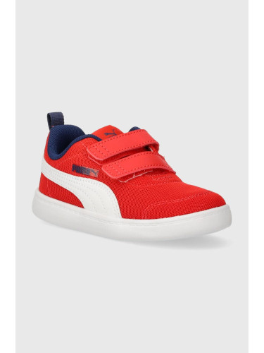 Детски обувки Puma в червено