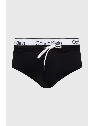 Плувни шорти Calvin Klein в черно KM0KM00959