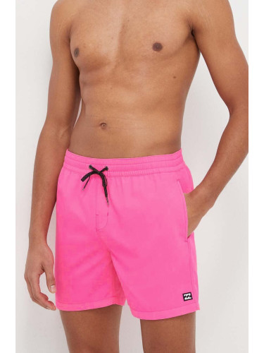 Плувни шорти Billabong в розово