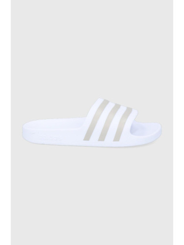 Чехли adidas Adilette EF1730.D дамски в бяло EF1730