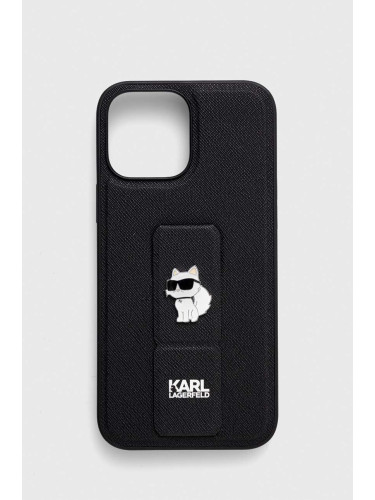 Кейс за телефон Karl Lagerfeld iPhone 13 Pro Max 6.7'' в черно