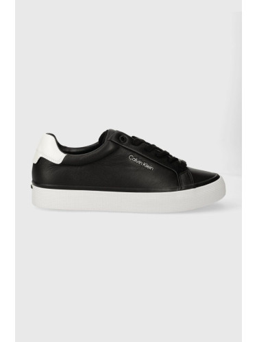 Маратонки Calvin Klein VULC LACE UP - DIAMOND FOXING в черно HW0HW01865