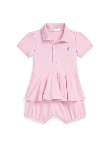 Бебешки къс гащеризон Polo Ralph Lauren