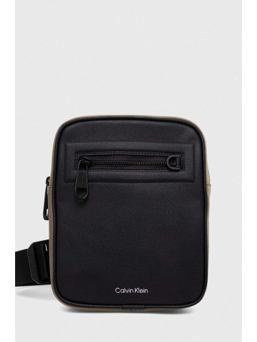 Чанта през рамо Calvin Klein в зелено K50K511222