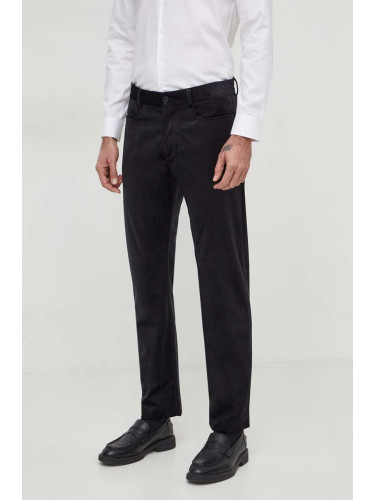 Панталон Sisley в черно със стандартна кройка