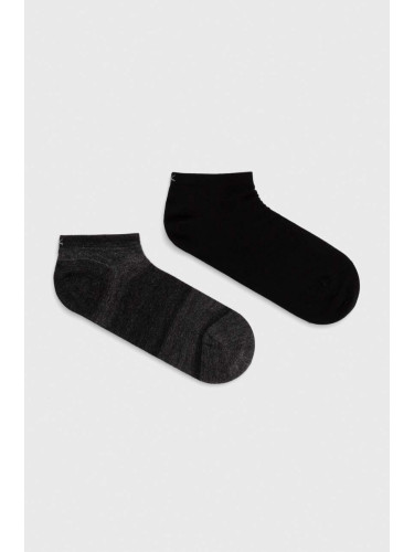 Чорапи Calvin Klein (2 броя) в черно 701226646