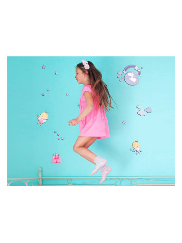 Декоративни стикери за стена Happy Fairies 3D