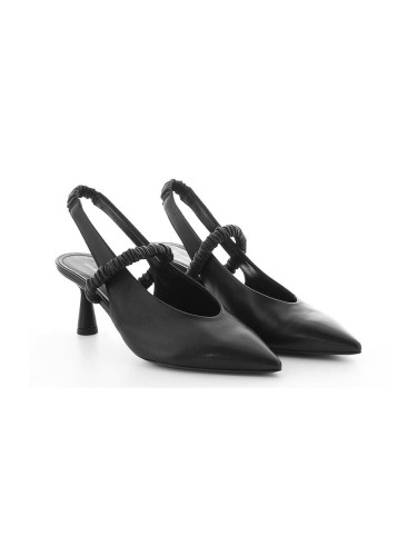 Кожени обувки с тънък ток Kennel & Schmenger Bella в черно 31-74150