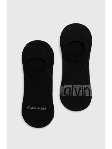 Чорапи Calvin Klein (2 броя) в черно 701226648