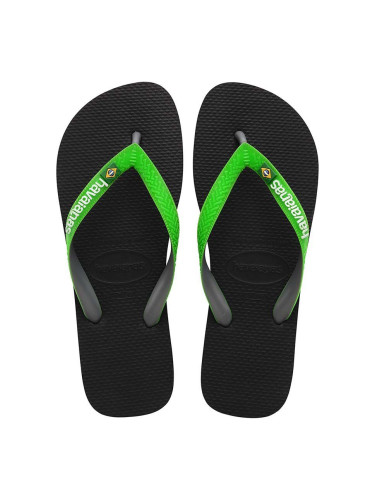 Детски джапанки Havaianas BRASIL MIX в зелено