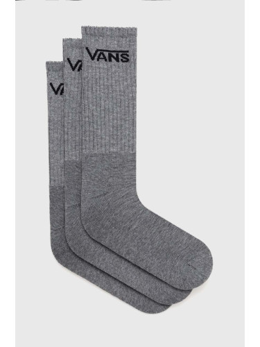 Чорапи Vans (3 броя) в сиво