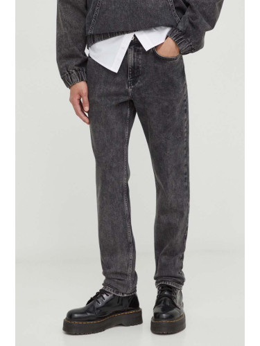 Дънки Karl Lagerfeld Jeans в сиво