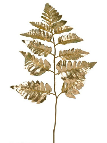 Декоративни клеър папрат в злато  (12 τεμάχια)